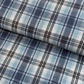 Scottish Check YARN DYED BRUSHED Ria