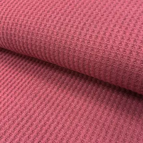 Svetrovina WAFFLE BIG KNIT dark salmon