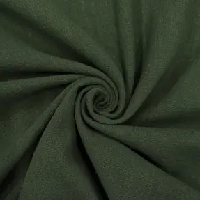 Bavlnená látka SLUB WASHED army green