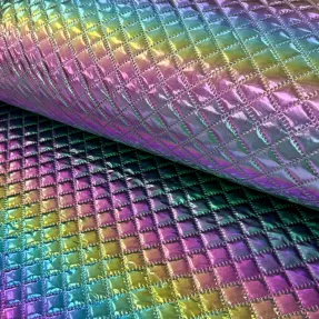 Prešívaná látka Fancy diamonds multi