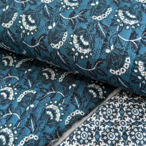 Bavlnená látka QUILT DOUBLE SIDED Stripe design A