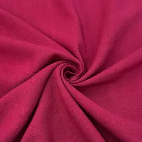 Viskóza s ľanom WASHED berry