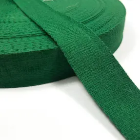 Popruh bavlna 4 cm grass green