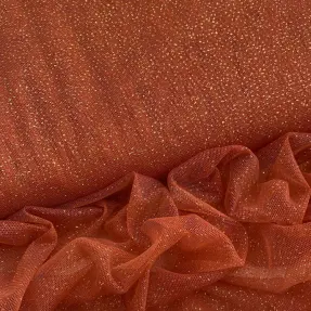 Tyl na TUTU ROYAL SPARKLE rust gold