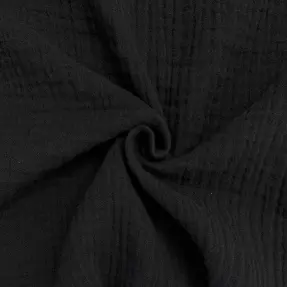 Dvojitá gázovina/mušelín black