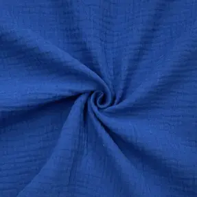 Dvojitá gázovina/mušelín cobalt