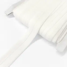 Lemovacia guma matná 20 mm RIB off white