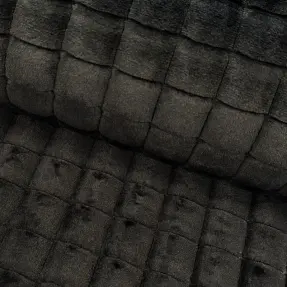 Umelá kožušina Block black