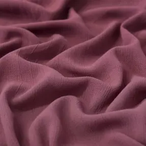 Viskóza s ľanom CRINCLE mulberry