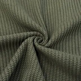 Svetrovina BIG KNIT camo green
