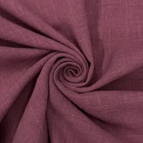 Bavlnená látka SLUB WASHED mauve